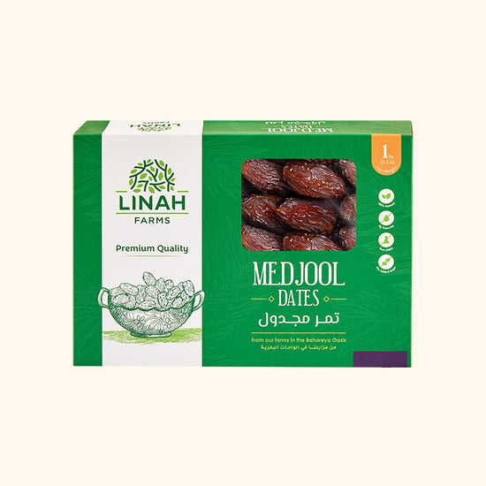 1kg Baking Grade Premium Medjool Dates | Linah Farms