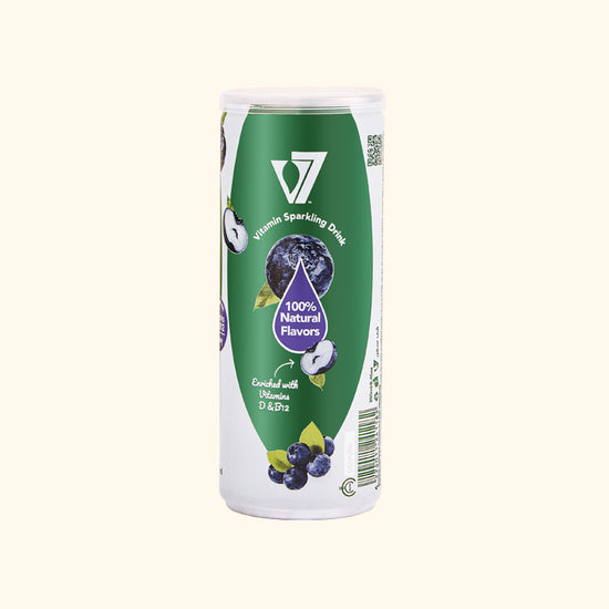 V7 Blueberry Vitamin Sparkling Drink