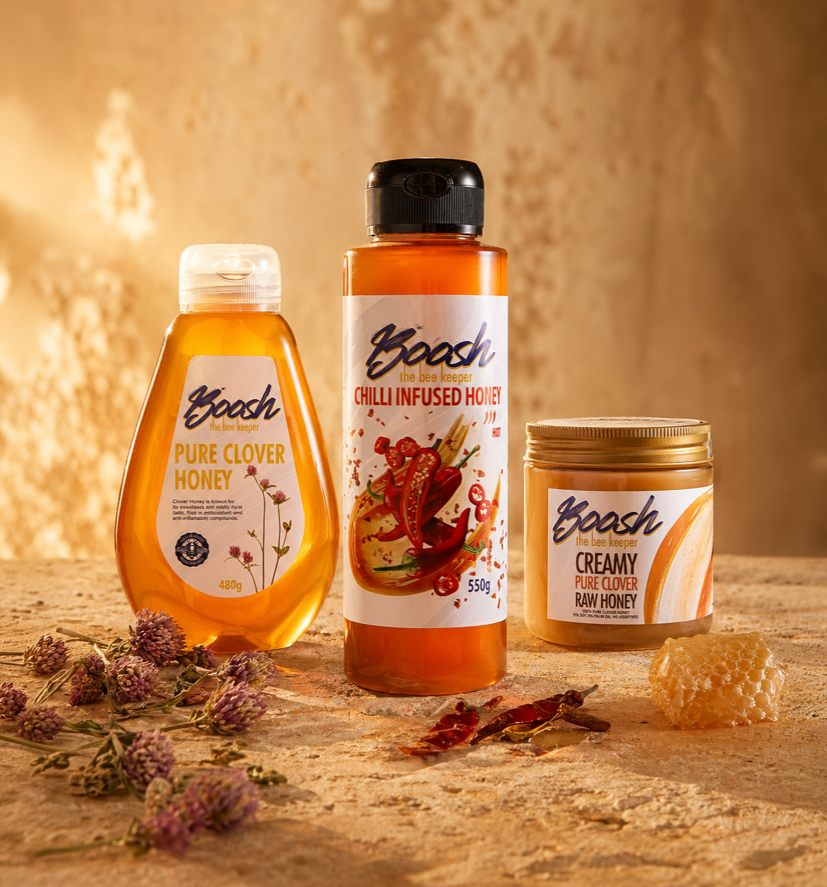 Egyptian Honey Sampler — Boosh the Beekeeper