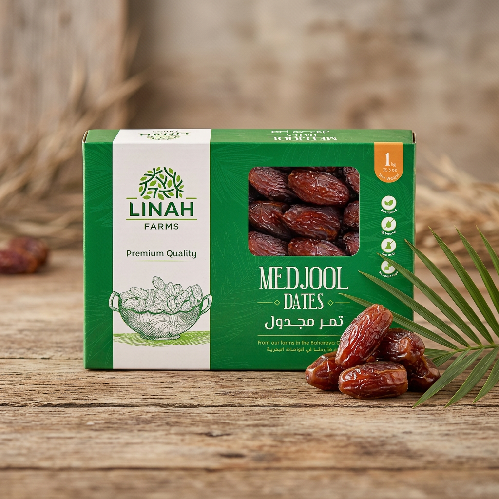 Linah Farms Medjool Dates