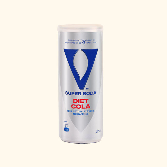 V Super Soda Diet Cola Drink - Caffeine Free