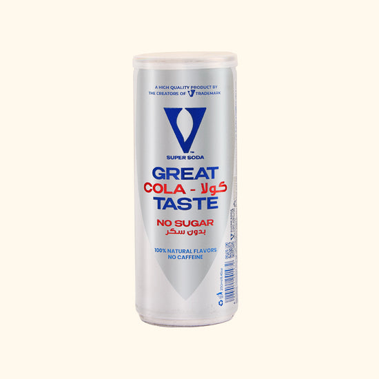V Super Soda Diet Cola Drink - Caffeine Free